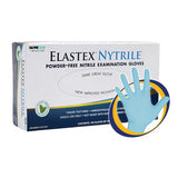 Glove Club Gloves Exam Elastex Nytrile Powder-Free Nitrile Latex-Free XL Blue Mint 100/Bx, 20 BX/CA - 1033341