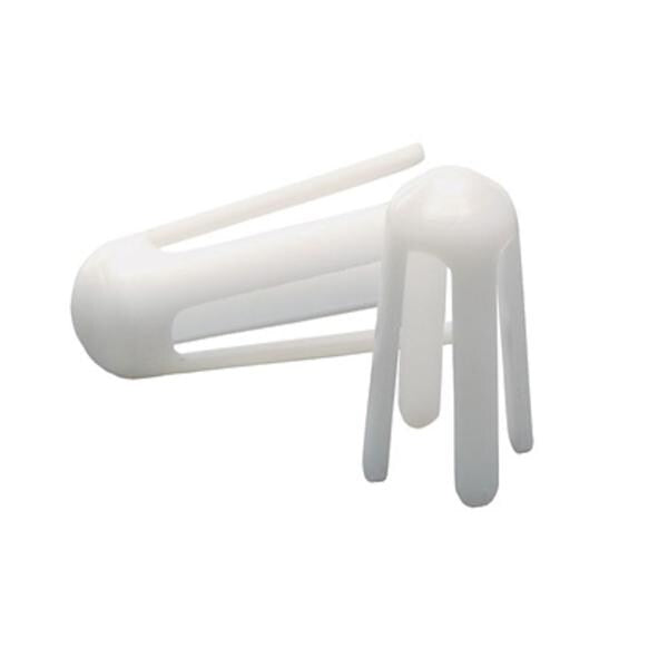 Graham Guard Prokot Finger Plastic White Size Small 12/Bx - Field/Everest &Jennings - 1968 S