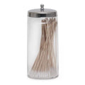 Graham Jar Applicator 6-5/8x3" Clear Flint Glass With Aluminum Cover Each - Field/Everest &Jennings - 90-3459