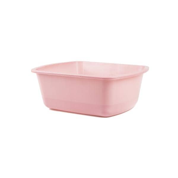 Medegen Medical Products, LLC Basin Wash 6qt Polypropylene 4-1/5x12-3/5x10" Dusty Rose Each, 50 Each/CA - H360-10