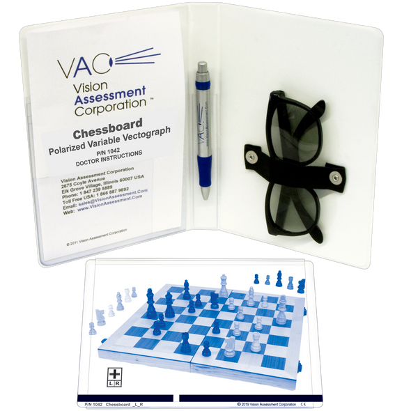 CHESSBOARD POLARIZED VARIABLE VECTOGRAPH