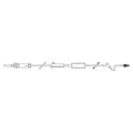 Baxter Healthcare IV Solution Set 10Drp Interlink Injection Site M LL Adptr Dvnt Spk 48/Ca - 2H6480