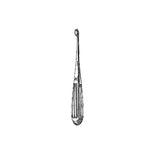 Miltex Curette Mastoid Spratt-Brun 6-1/2" #5/0 Oval Cup Tip Stainless Steel Reusable Each - Integra Miltex - 19-700