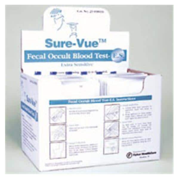 Helena Laboratories Sure-Vue FOB: Fecal Occult Blood Test Kit CLIA Waived 80 Count 80/Bx - 23-038032