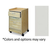 Hausmann Industries Cabinet Mobile Green-Line 18.5x18.5x30" Casters 3 Drawer Each - 9038-20-927