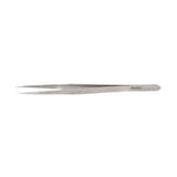 Miltex Forcep Jewelers Swiss 4-3/4" Fn Tp Serrated Straight Flat #3/Micro SS/NMgntc Each - Integra Miltex - 17-303X