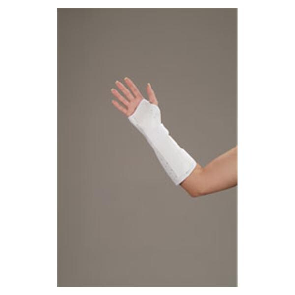 Deroyal Industries Inc Splint Wrist/Forearm Leatherette White Size 11" X-Large Left Each - 8824-10