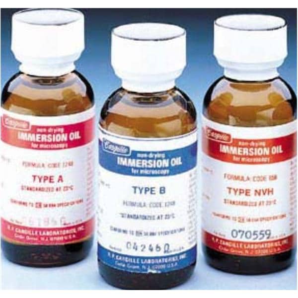 Cargille Laboratories Type A Low Viscosity Immersion Oil Each - 12368A