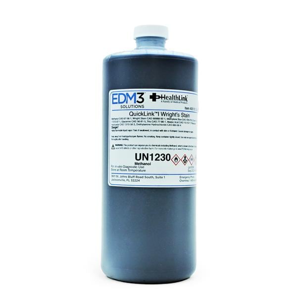EDML, LLC QuickLink I Wright Stain Solution 32oz Each - 400120