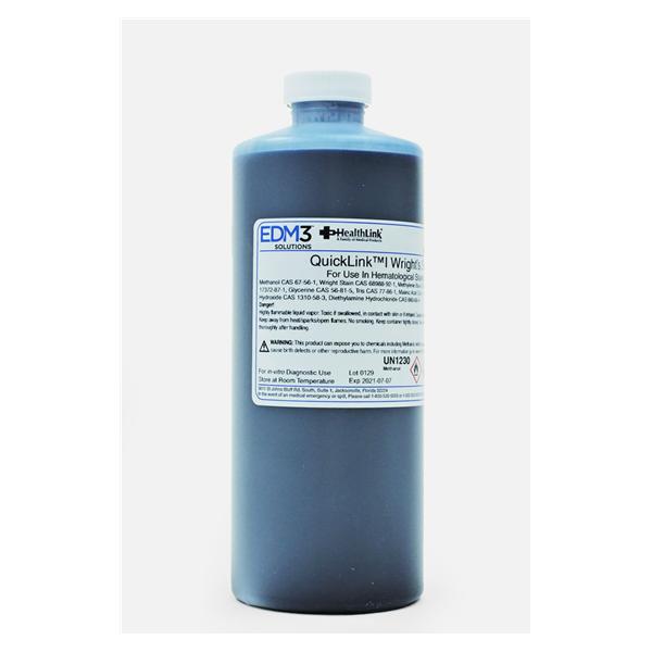 EDML, LLC QuickLink I Wright Stain Blue 16oz 1/Bt - 400110