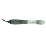 Hermann Medizentechnik Forcep Micro Adson 4-3/4" Serrated Stainless Steel Each - BR10-17612A