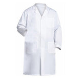 Fashion Seal Lab Coat Knee Length 65% Polyester / 35% Cotton Mens White Size 46 45 in Each - 6499-46