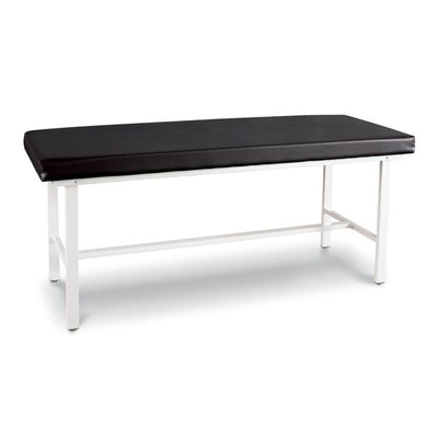 Winco Mfg, LLC Table Treatment 2" Medium Density Foam Top 72x28x30" Black 400lb Capacity Each - 8500-08