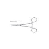 Miltex Forcep Kelly Meister-Hand 5-1/2" Serrated Straight Stainless Steel Each - Integra Miltex - MH7-36