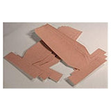 Econoline Products, Inc Strap Turf Toe Moleskin 40-44" Heavyweight Tan 25/Pk - 29008