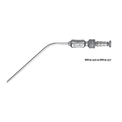 Miltex Tube Suction Frazier Meister-Hand 8Fr Sterile Each - Integra Miltex - MH19-573