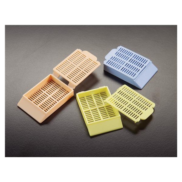 Simport Plastics Ltd. Histosette I Processing/Embedding Cassette Blue Lid 1500/CA - M490-6