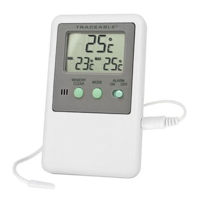 Control 3 LLC Traceable Refrigerator/Freezer Thermometer ABS Plastic -50 to 70°C Each - 9446070