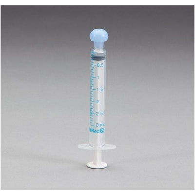 Health Care Logistics Syringe Oral ExactaMed Plastic 3cc Transparent 50/Package - 7850