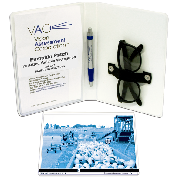 PUMPKIN PATCH POLARIZED VARIABLE VECTOGRAPH VISION THERAPY SYSTEM
