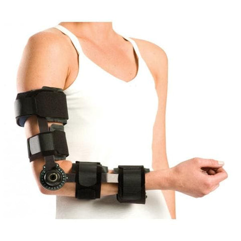 Aircast Brace Mayo Clinic Elbow Black Left Each - 05EL