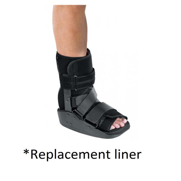 DJO, Inc Liner Replacement Procare Ank Nylon/Foam Black Sz M<5/W4.5-6 Small Universal Each - 79-95183