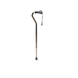 Graham Cane Single Lumex Ortho-Ease Aluminum 250lb Capacity 31-39" Bronze Adult 6/Ca - Field/Everest &Jennings - 6327