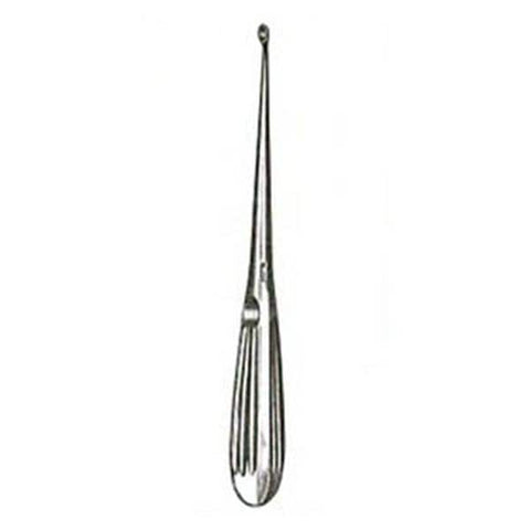 Miltex Curette Spinal Fusion Hibbs-Spratt 9" #3 Oval Cup Tip Stainless Steel Each - Integra Miltex - 26-1634