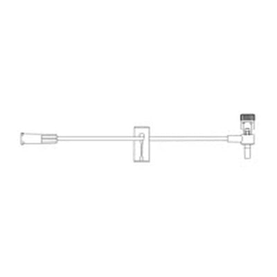 B. Braun Medical Inc. IV Extension Set 5" SAFSITE Injection Site Luer Slip Connector 100/Ca - 471905