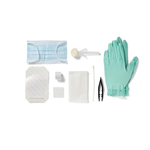 Medline Industries Inc Tray Dressing Change ChloraPrep With Vinyl Gloves/Towel 13x19" LF 40/Ca - DYND75222