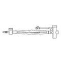 Avanos Medical Catheter Suction Kimvent Tracheostomy 20/Ca - 2205