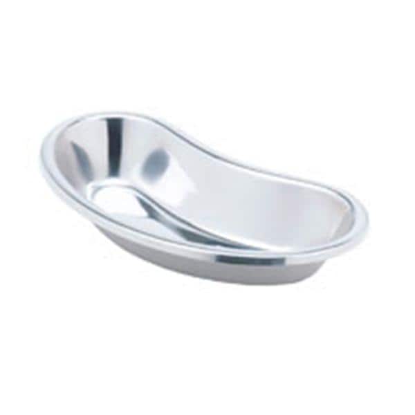 Miltex Basin Emesis 20oz Stainless Steel Kidney 4-51/64x9-23/32" Silver Eachch - Integra Miltex - 3-920