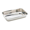 Miltex Tray Solid Instrument Stainless Steel 10x6x2-1/2" Each - Integra Miltex - 3-948