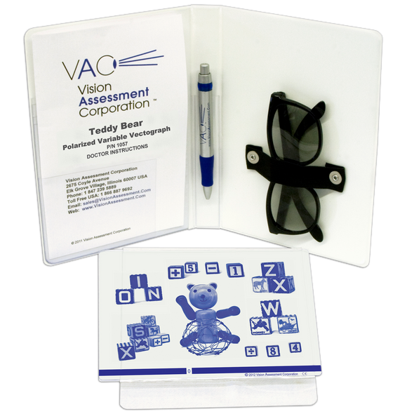 TEDDY BEAR POLARIZED VARIABLE VECTOGRAPH VISION THERAPY SYSTEM
