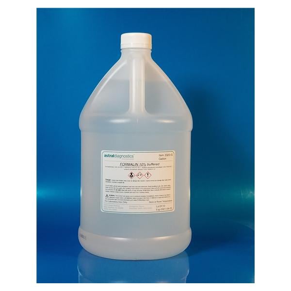Astral Diagnostics Formalin Fixative Solution Neutral Buffered Formalin 10% 5gal Each - 3320-5G