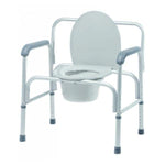 Graham Commode 3-In-1 Lumex 400lb Capacity Tips 27x18-23" Bariatric/X-Large 2/Ca - Field/Everest &Jennings - 2190A