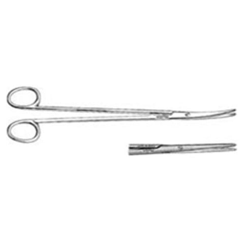 Miltex Scissors Metzenbaum 8" Blunt Straight Stainless Steel Each - Integra Miltex - 5-183
