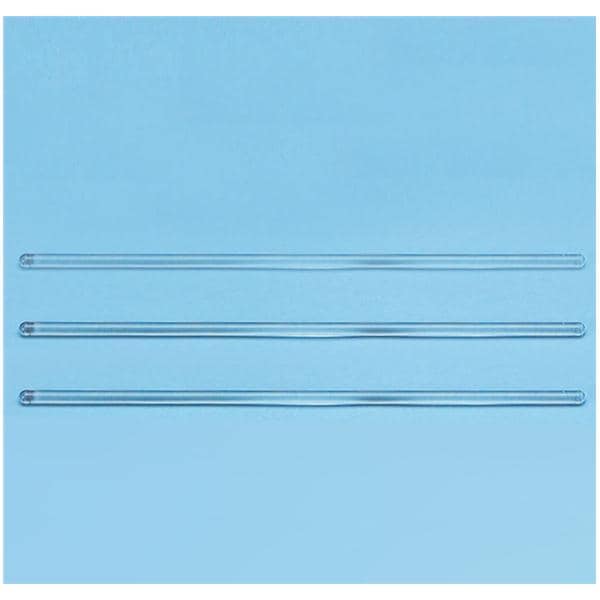 Health Care Logistics Stirring Rod Glass Clear 8" 3/Pk - 3017