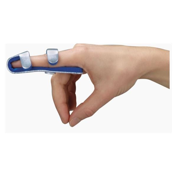 Deroyal Industries Inc Splint Baseball Finger Blue 4.25" Size Small 12/Ca - 9109-01