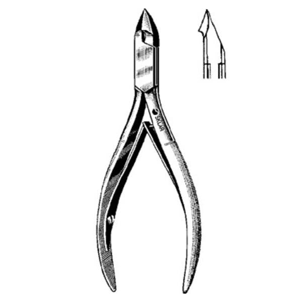 Sklar Instruments Nipper Tissue 4" Stainless Steel Each - 97-1241