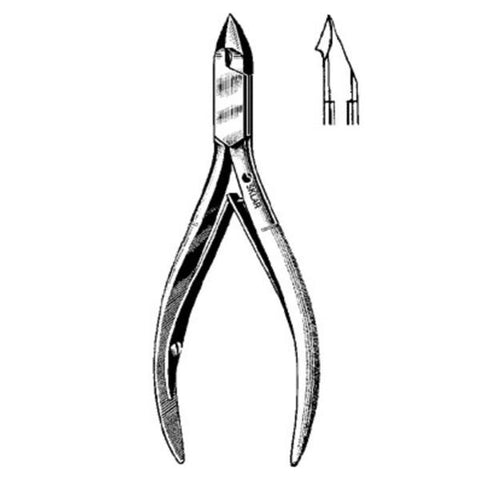 Sklar Instruments Nipper Tissue 4" Stainless Steel Each - 97-1241