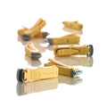 Owen Mumford Lancet Unistik 3 23gx1.8mm Medium Flow Sterile Yellow Incision Device 100/Bx - AT1002