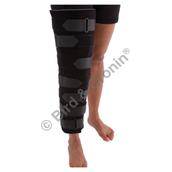 Bird & Cronin Brace Immobilizer Comfor Knee Foam Black Size 20" Universal Each - 8142660