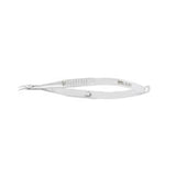 Miltex Forcep Needle McPherson 4" Smooth Curved Stainless Steel Each - Integra Miltex - 18-1837