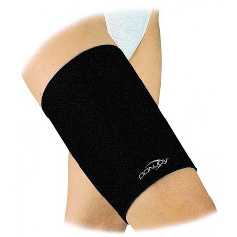 DJO, Inc Support Compression Thigh Black Size Small Universal Each - 110000000000