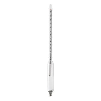 Fisher Scientific Co. Specific Gravity Hydrometer 275mm 250mL Each - 11-520B
