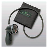 Welch Sphygmomanometer Aneroid DuraShock 9/11/12 Pd/Adlt Arm Dl Dspl Black/Gray Eachch - Allyn - 5098-30CB