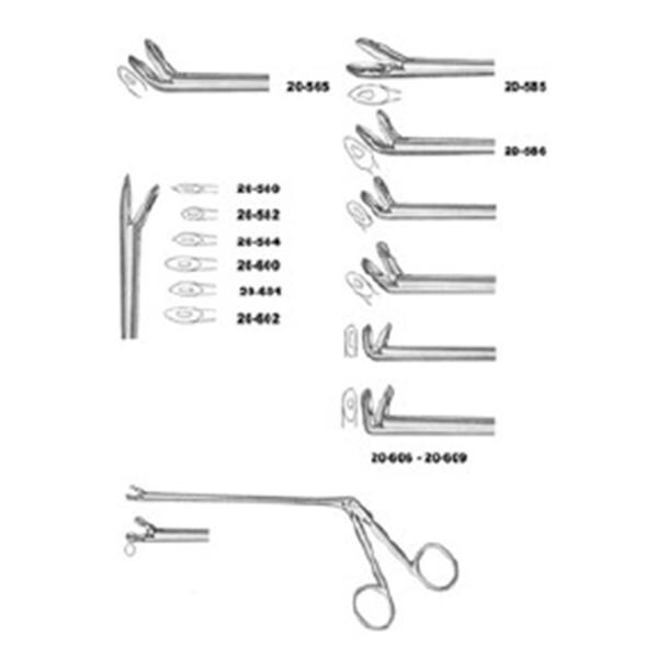 Miltex Forcep Ethmoid Blakesley Wilde 5" FenestratedPointed Cup Stainless Steel Each - Integra Miltex - 20-582