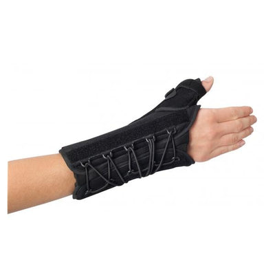 DJO, Inc Splint Quick-Fit W.T.O. Adult Wrist/Thumb Nyl/Fm Blk Sz OSFA Left/Universal Each - 79-87490