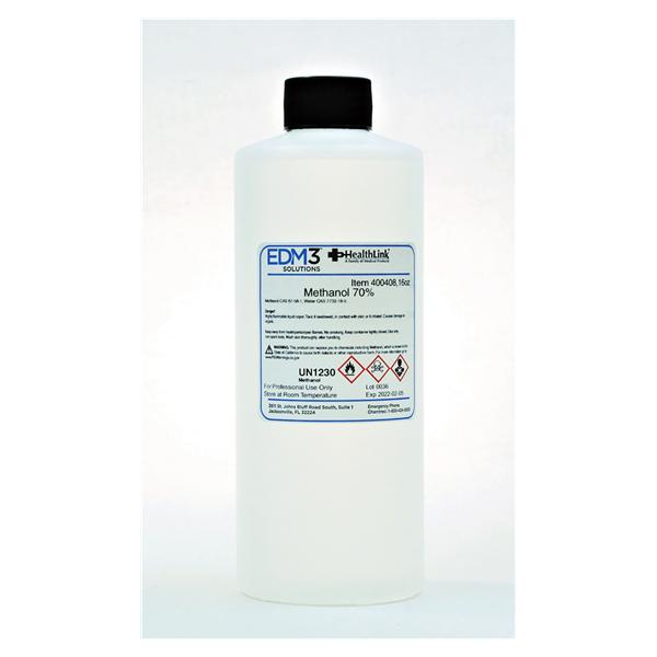 EDML, LLC Methanol Reagent 70% 16oz Each - 400408